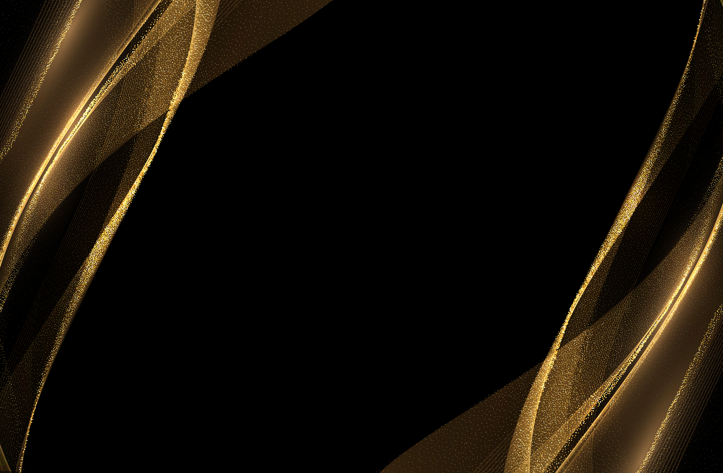 Black Background with Gold Streaks